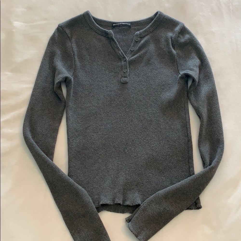 Brandy Melville Gray Sweater